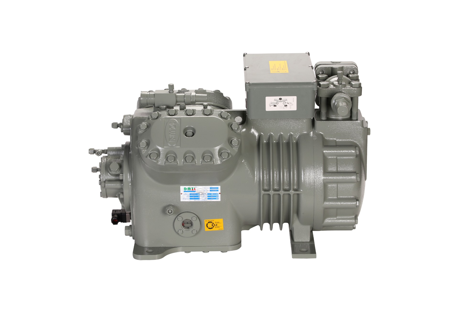 V 4 CYLINDERS CHINA MANUFACTURER FACTORY SUPPLIER SEMI-HERMETIC RECIPROCATING COMPRESSOR R22 R404A R