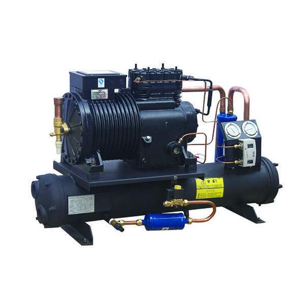 water cooling SEMI-HERMETIC & SCREW COMPRESSOR UNIT WATER COOLED CHILLER 0~-20℃