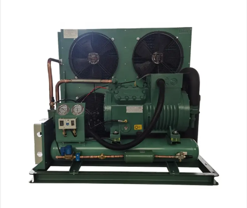 3phase 220V 60HZ 10Hp Condensing unit With 博德泽制冷BROZERCOOL Compressor for Cold Room Walk-in Freezer 