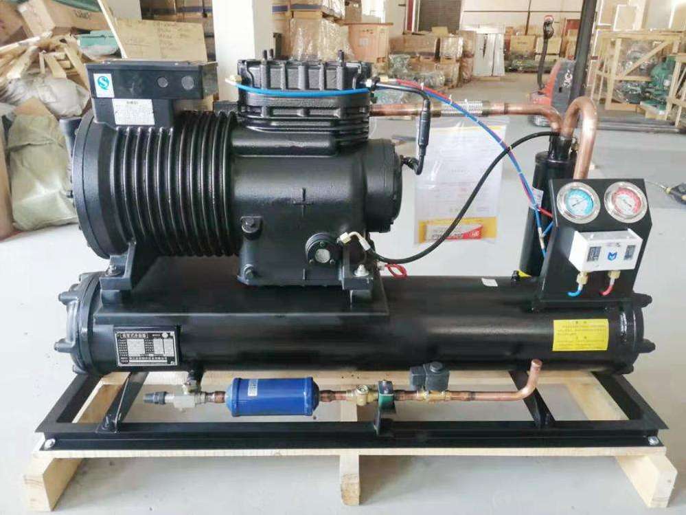 Condensor Condensator Unit kompresor Professional Refrigeration Equipment Water Cooled Condensing Un