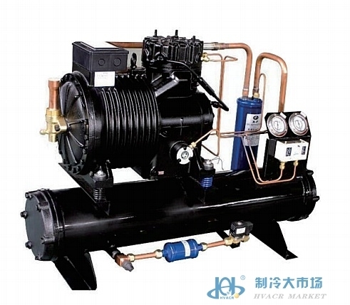 半封闭水冷机组