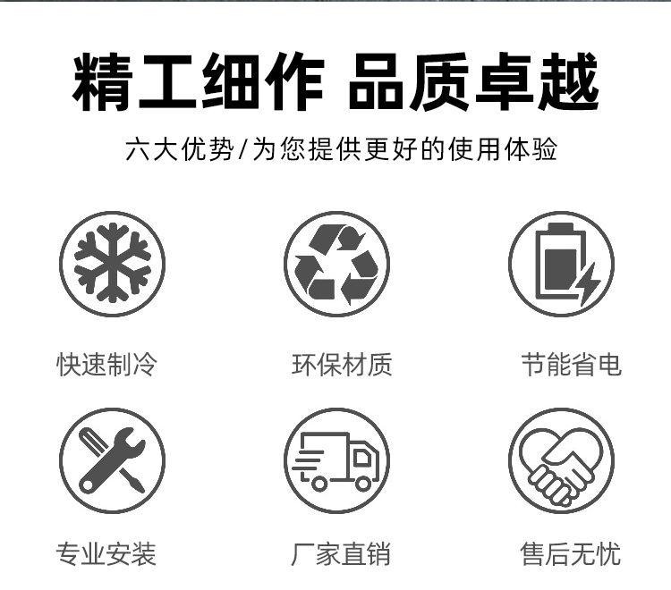 冷库制冷机组全套设备小型家用保鲜冷藏冷冻库冷风机风冷水冷机(pic4)