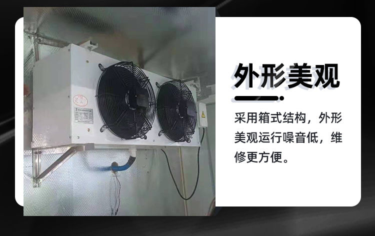 冷库制冷机组全套设备小型家用保鲜冷藏冷冻库冷风机风冷水冷机(pic10)