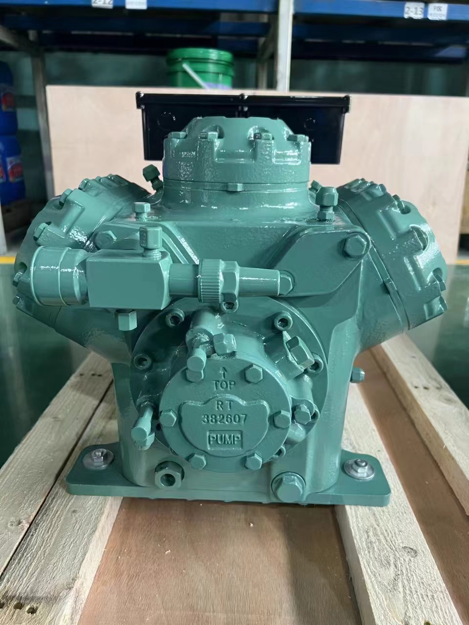 全新30HP沈一冷 制冷机 六缸30匹冷库压缩机 低温机B6GE-34(pic10)