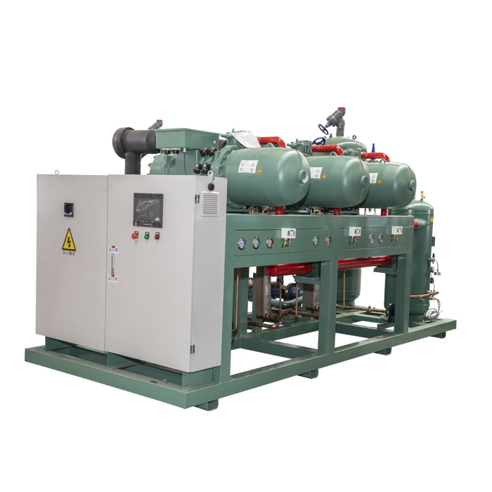 AIR COOLED CLOSED COMPRESSOR CONDENSING 