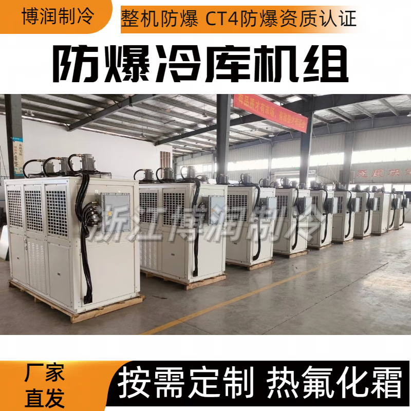 整机防爆冷库机组CT4冷藏冷冻保鲜高温低温快速制冷配防爆电机厂(pic4)