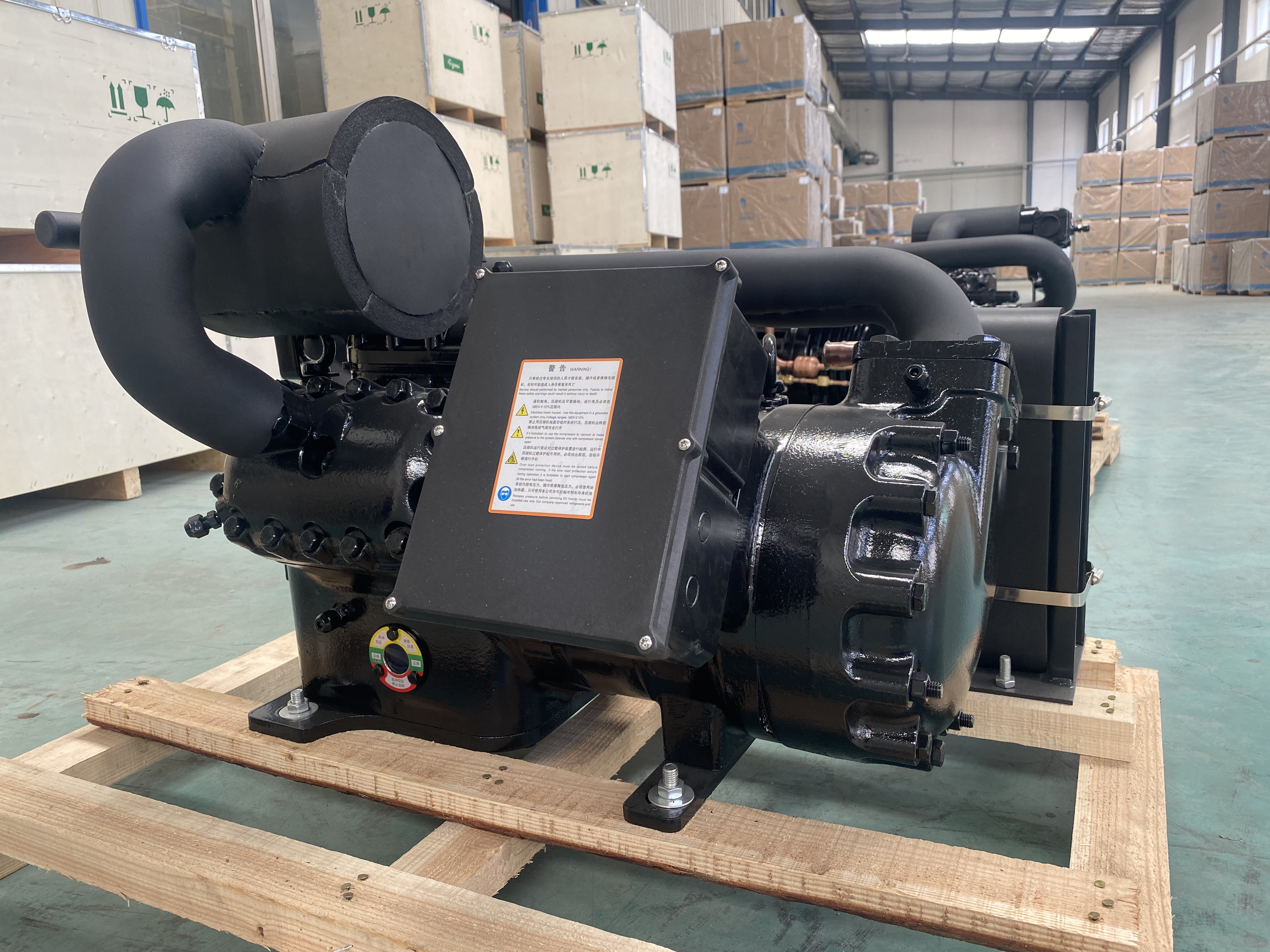 沈一冷压缩机 沈一冷半封闭活塞压缩机 6TUW-300-AQM/D 沈阳沈一冷冷冻机有限公司