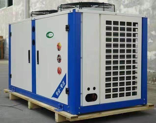 空调冷库机组散热器翅片式换热器风冷冷凝器 顶出风U型箱式冷凝器(pic8)